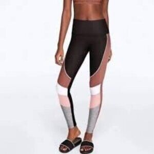 Victorias Secret PINK Ultimate Athletic Gym Sport Legging Small Black Multicolor